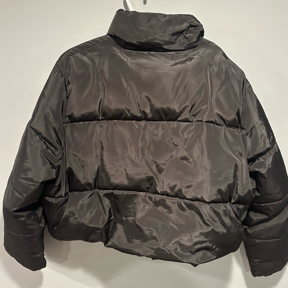 Rue21 black Puffer Jacket women’s large - Picture 2 of 8